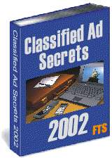 Thumbnail CLASSIFIED ADS SECRETS 2002 : eBook RESELL Rights Thumbnail CLASSIFIED ADS SECRETS 2002 : eBook RESELL Rights